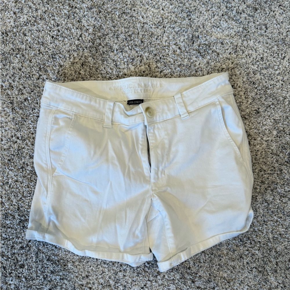 Super Stretch white shorts